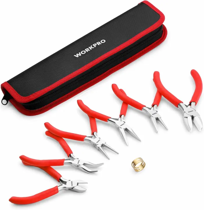 7-Piece Jewelry Pliers Set — Complete Jewelry Making Tool Kit