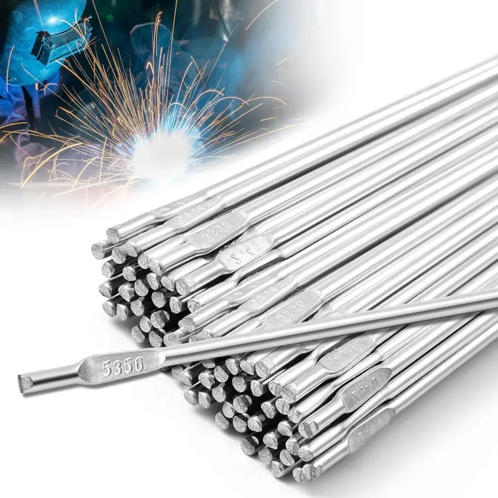 ER5356 3/32 in x 39 in Aluminum TIG Welding Rods — 15 lb Pack