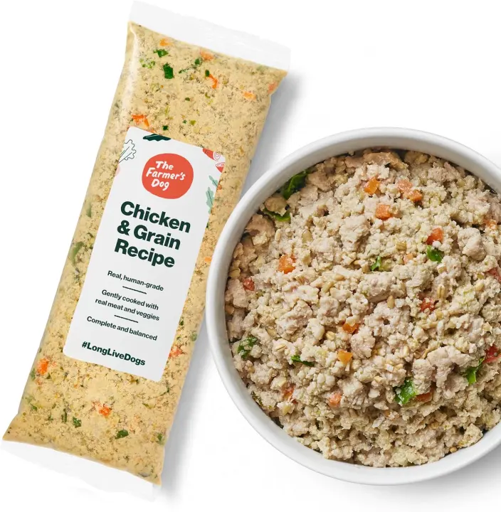 Farmer's Dog Human-Grade Chicken & Grains Meal Plan
