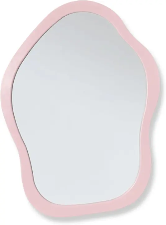 Magnetic Locker Mirror — 8.66 x 6.3 in Compact Glass Mirror
