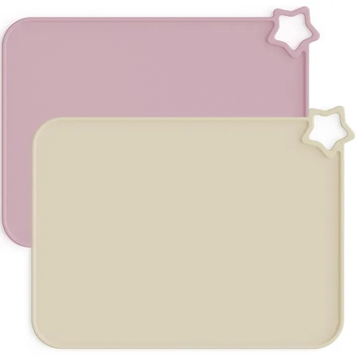 Moonkie Silicone Baby Feeding Placemat — Non-Slip Toddler Mat