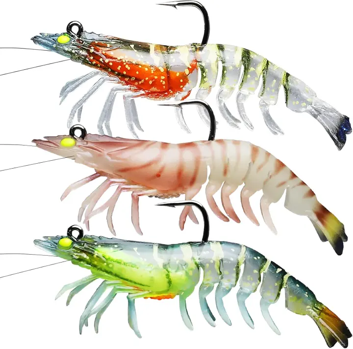 Pre-Rigged Duramax TPE Soft Swimbaits with BKK Hooks