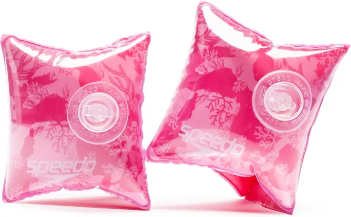 Speedo Kids Swim Arm Bands — Inflatable Training Sleeves